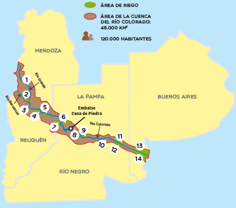 Mapa de la Cuenca