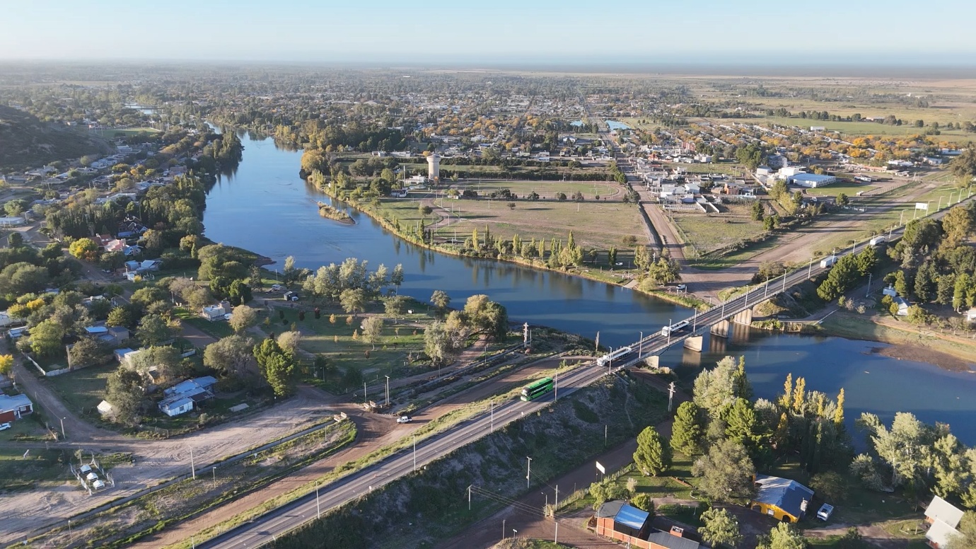 Río Colorado en Río Colorado y La Adela