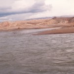 Río Colorado aguas abajo de Buta Ranquil ("El Portón")