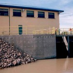 Río Colorado en Pichi Mahuida, proximo a obra de Toma Acueducto La Pampa